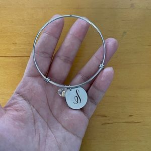 S Bangle bracelet